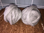Combed Top - Alpaca/Wool - undyed