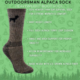 Outdoorsman Alpaca Socks